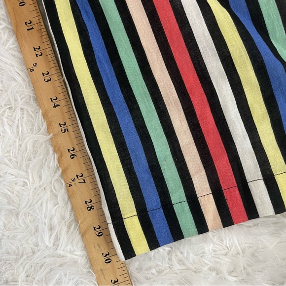 House Of Harlow x Revolve Yvonne Pants Womens Small Striped Wide Leg Side Zip - Picture 7 of 9